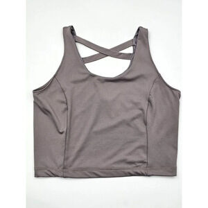 San Francisco City Lights USA Gray Active Tank Top Size XL New